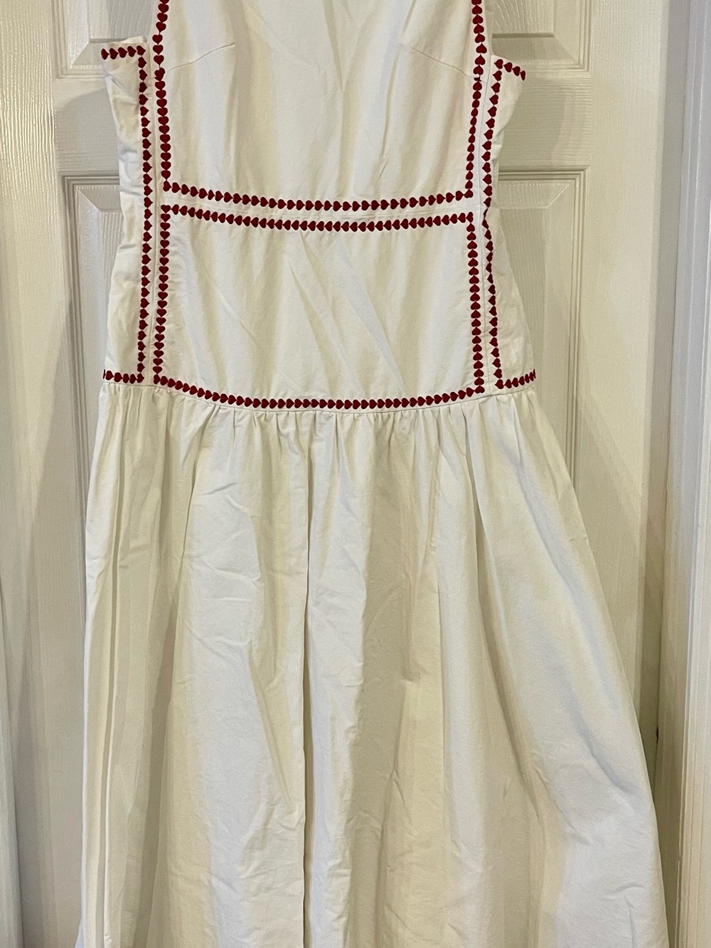 Commense Cotton Heart Trim Tie Dress Size XL
